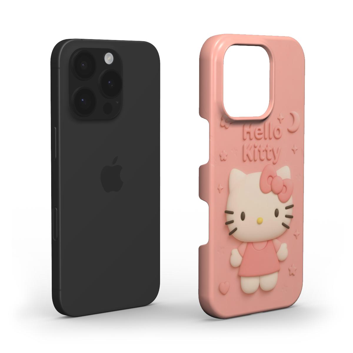 Hello Kitty Pink Snap Phone Case