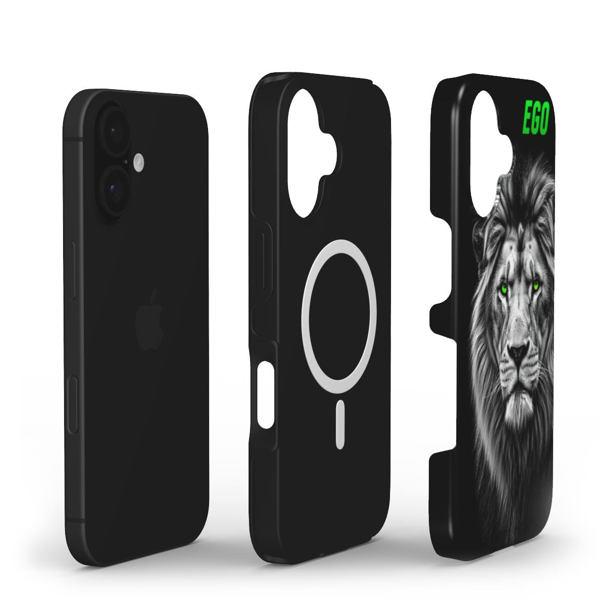 Lion Ego MagSafe Tough Phone Case
