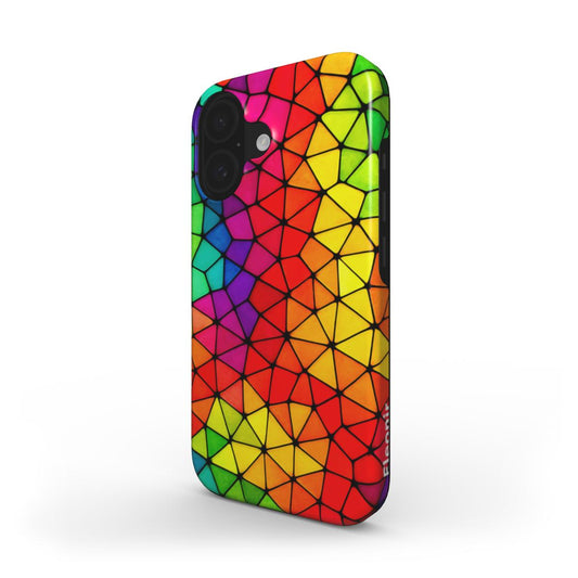 Colorful Glass Stained Design Tough Phone Case