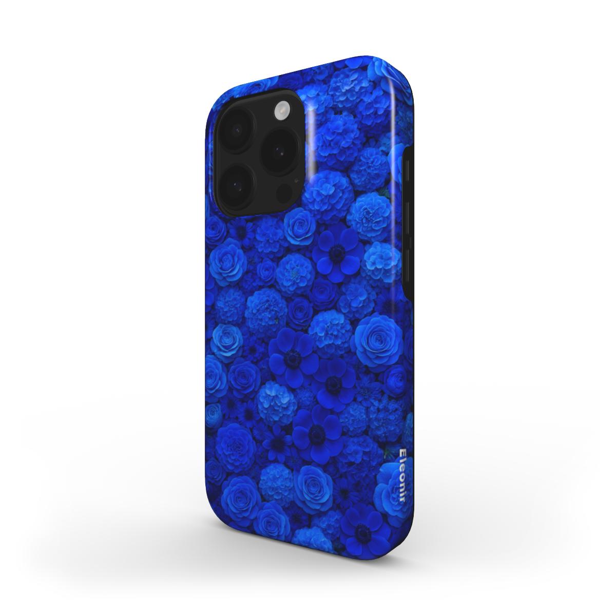 Blue Flowers Tough Phone Case
