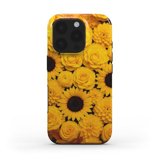 Yellow Flowers Tough Phone Case