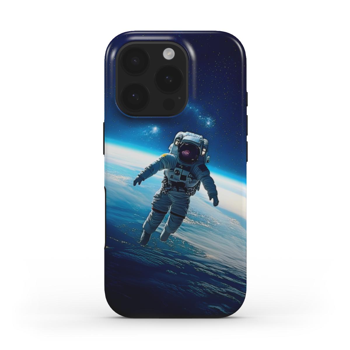 Astronaut in Space Tough Phone Case