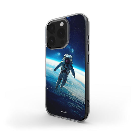 Astronaut in Space MagSafe Clear Phone Case
