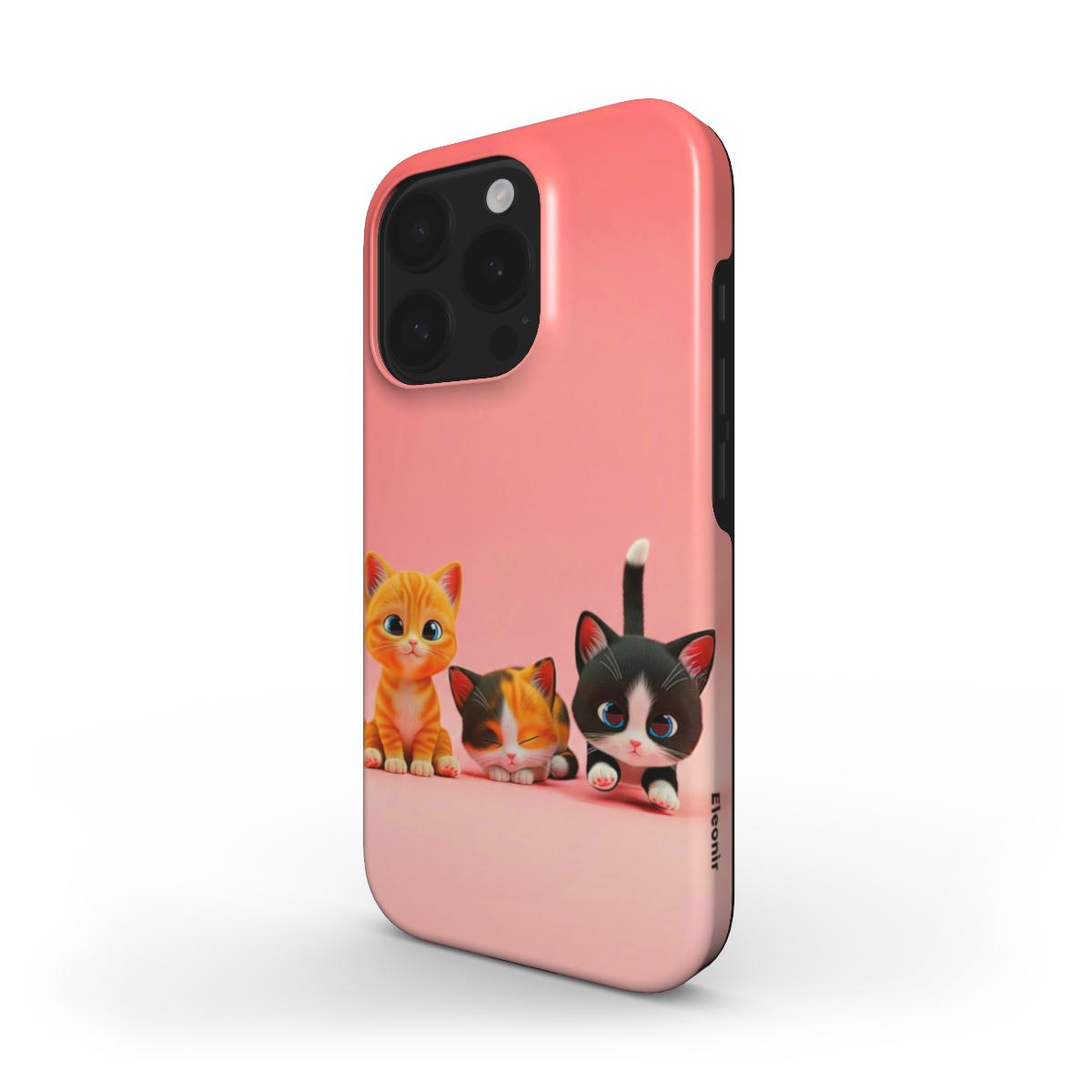 Cute Cats MagSafe Tough Phone Case