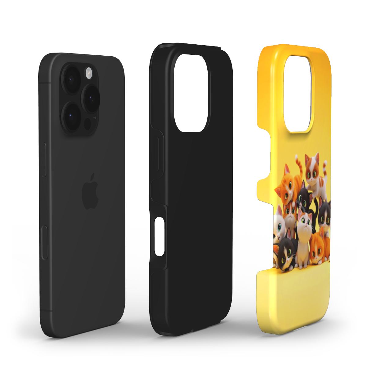 Cute Cats Tough Phone Case