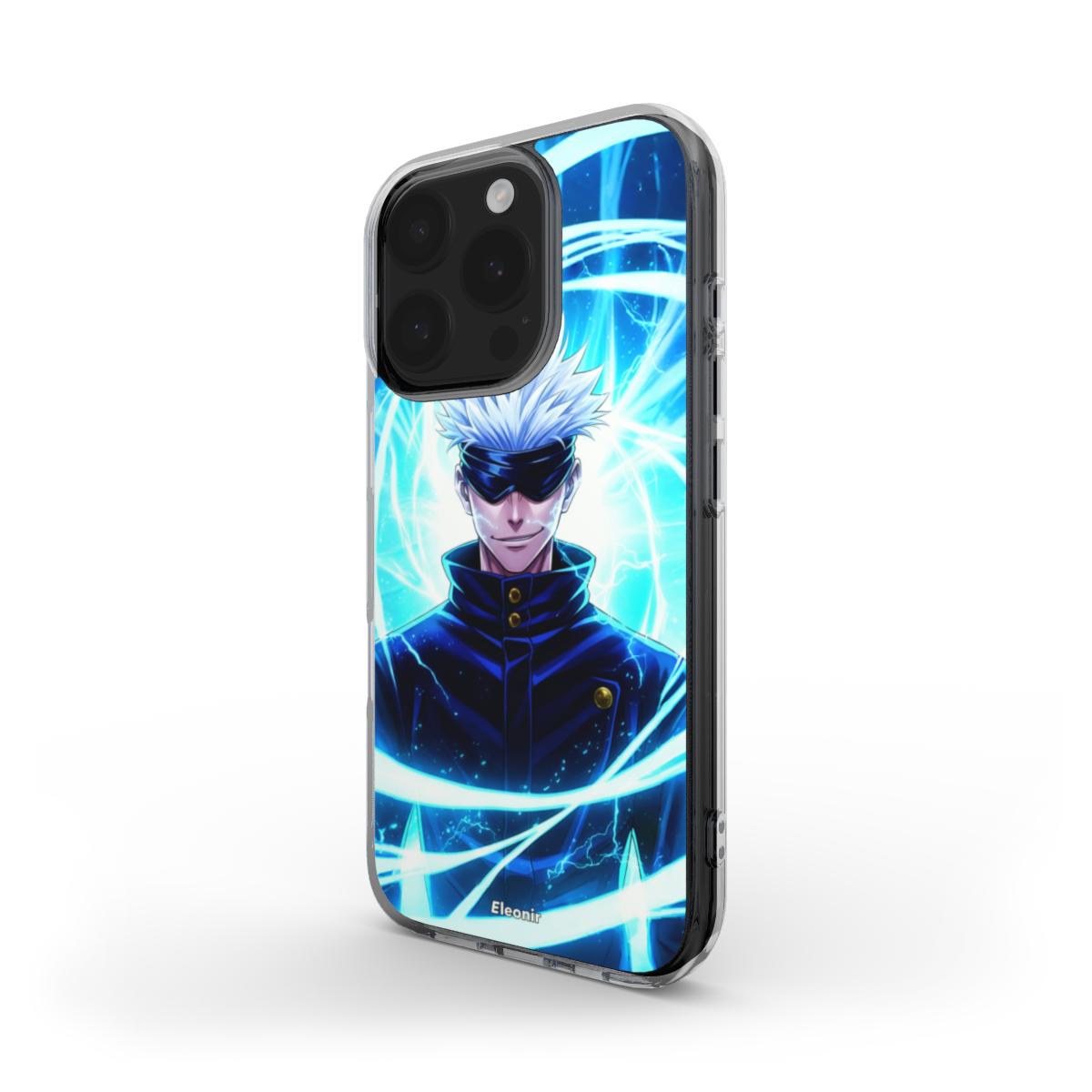 Satoru Gojo MagSafe Clear Phone Case